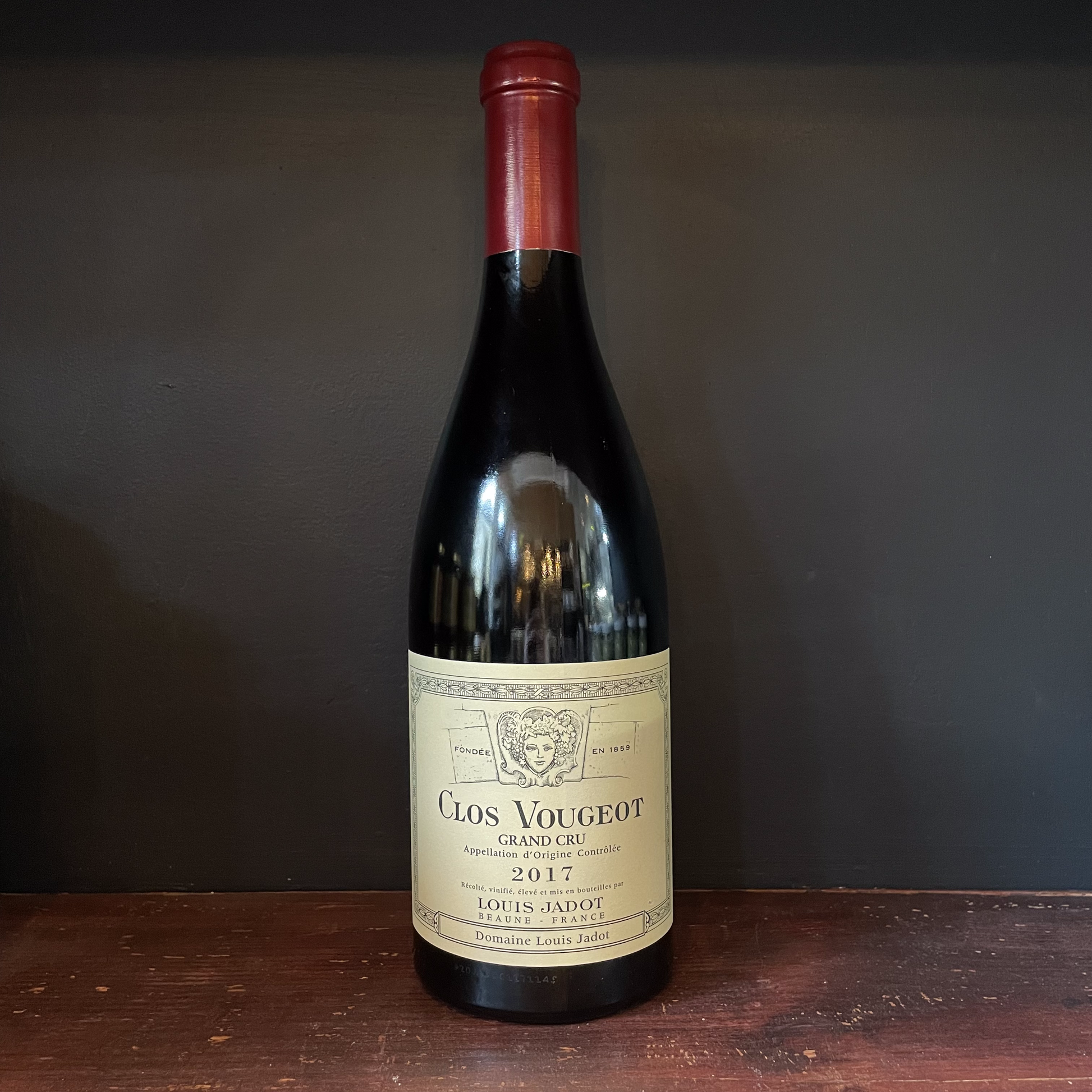 BOURGOGNE ROUGE - LOUIS JADOT - CLOS VOUGEOT - 2017