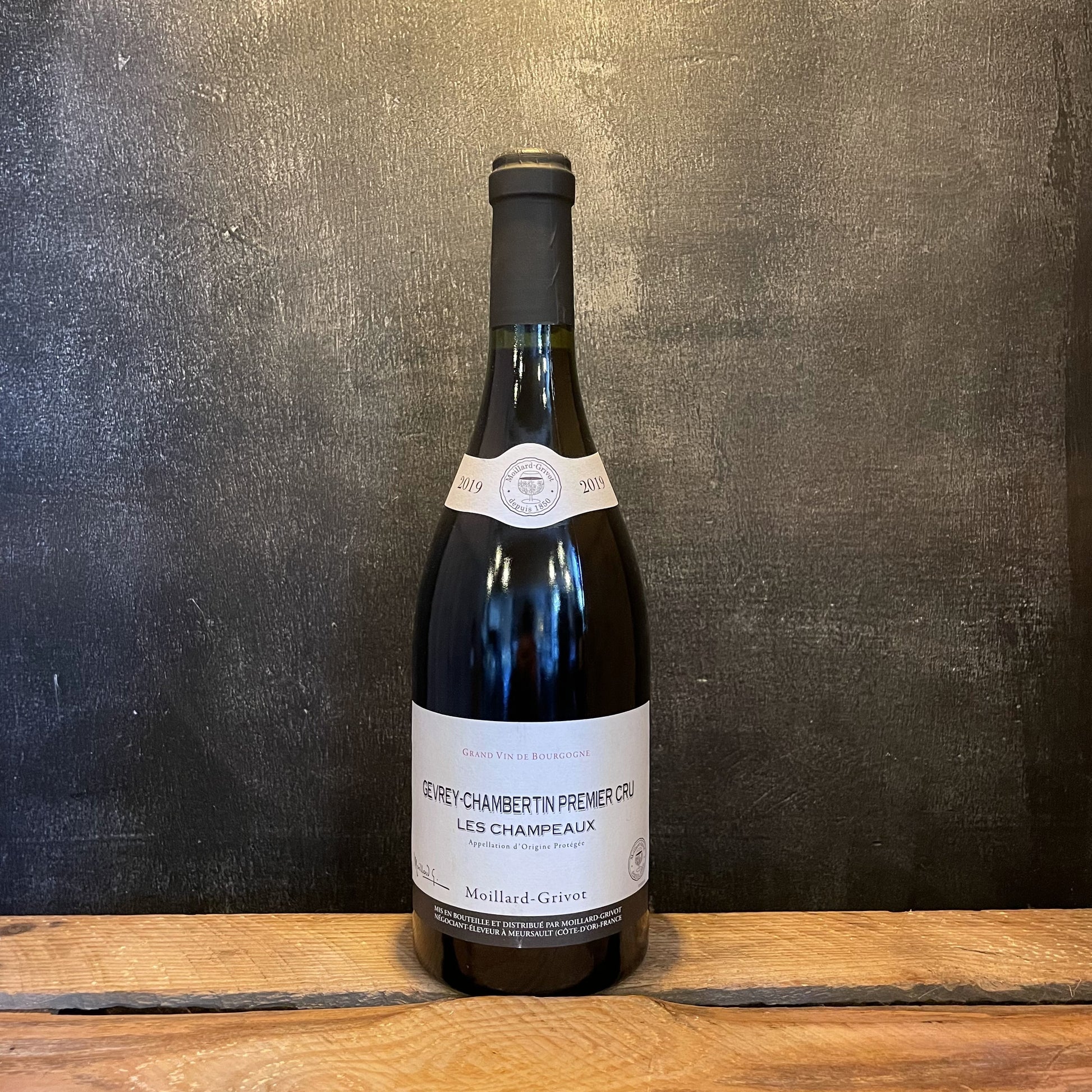 BOURGOGNE ROUGE - MOILLARD-GRIVOT - CEVREY CHAMBERTIN PREMIER CRU - LES CHAMPEAUX - 2019