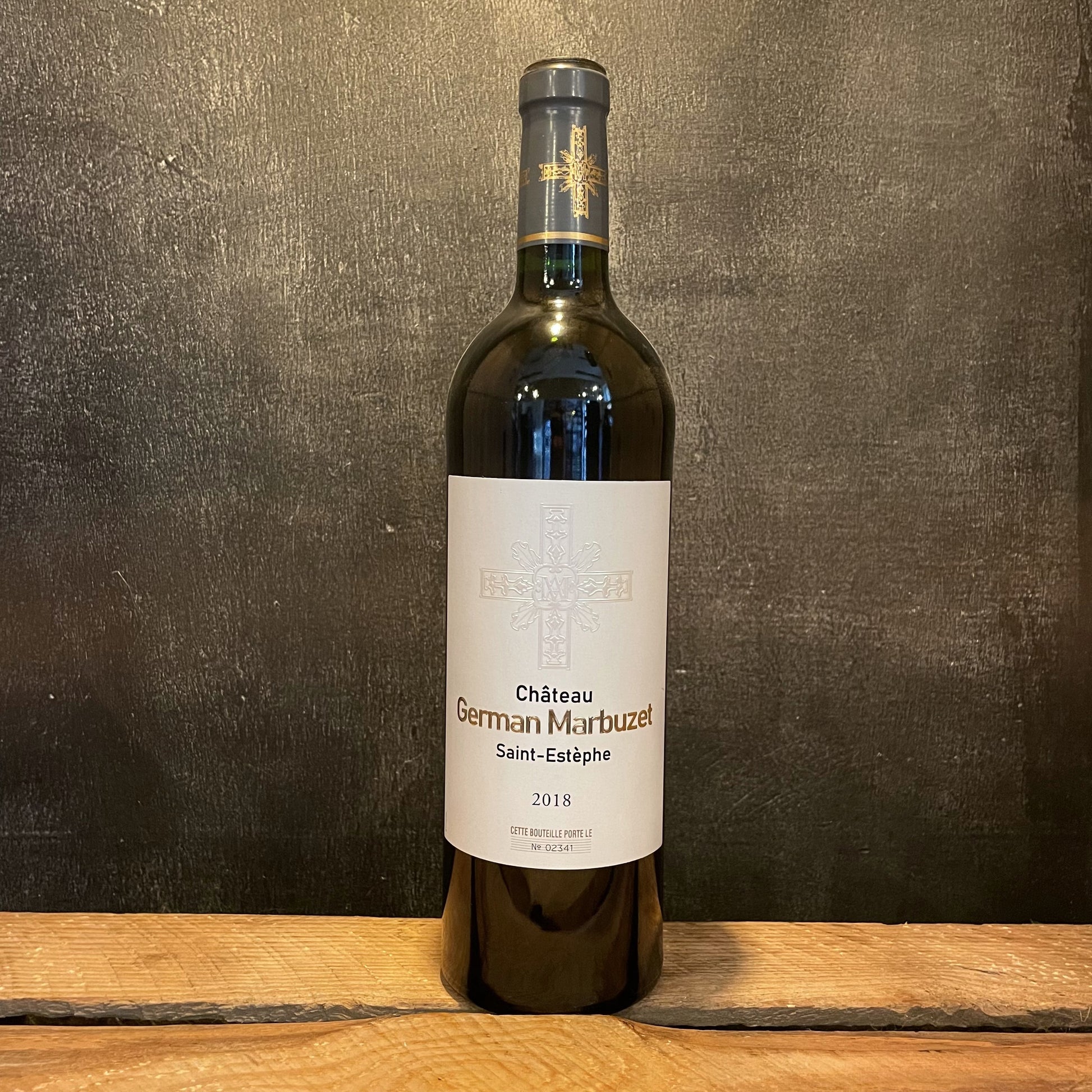 BORDEAUX - CHÂTEAU GERMAN MARBUZET - SAINT ESTÈPHE - 2018