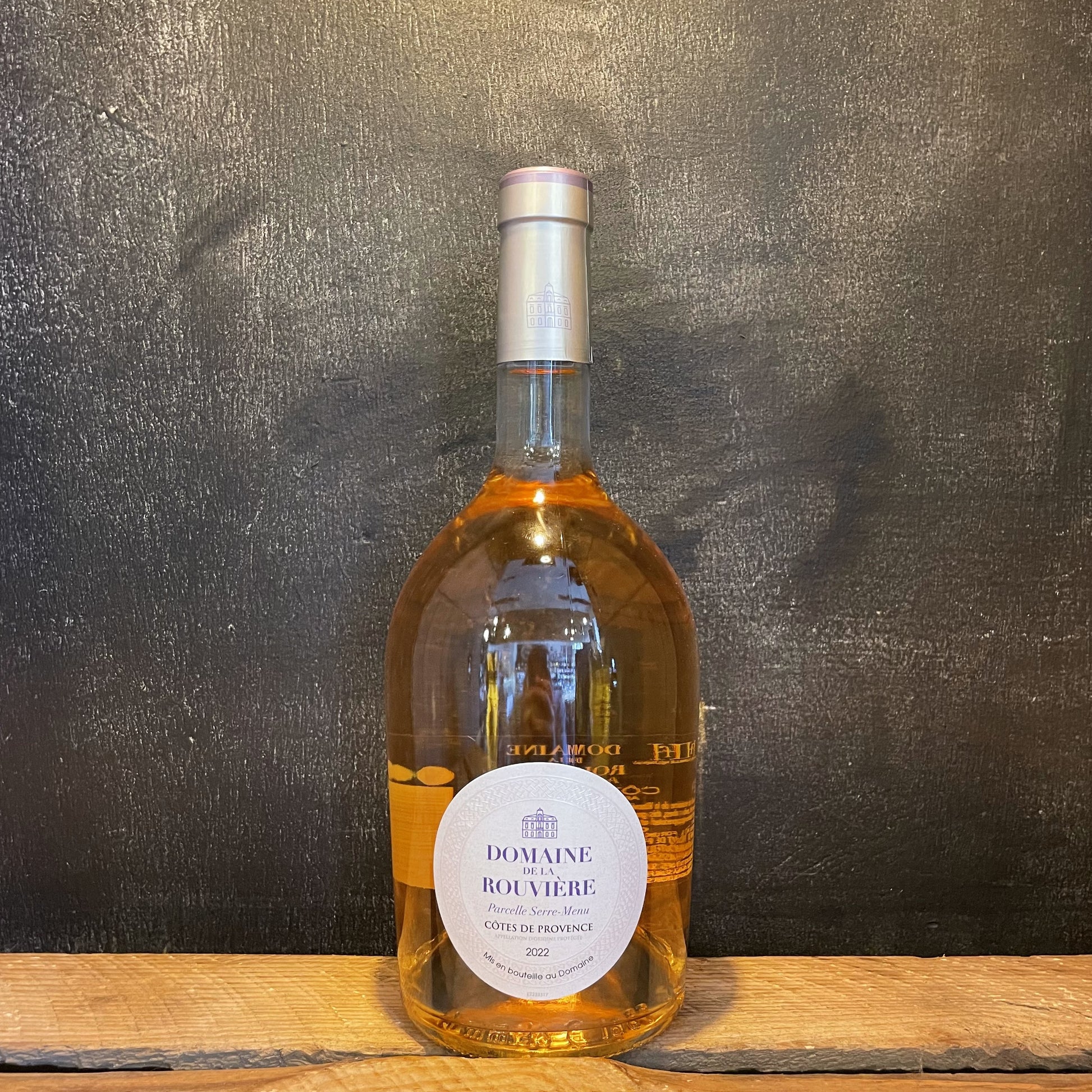 ROSÉ - CÔTES DE PROVENCE - DOMAINE DE LA ROUVIÈRE - PARCELLE SERRE-MENU - 2022