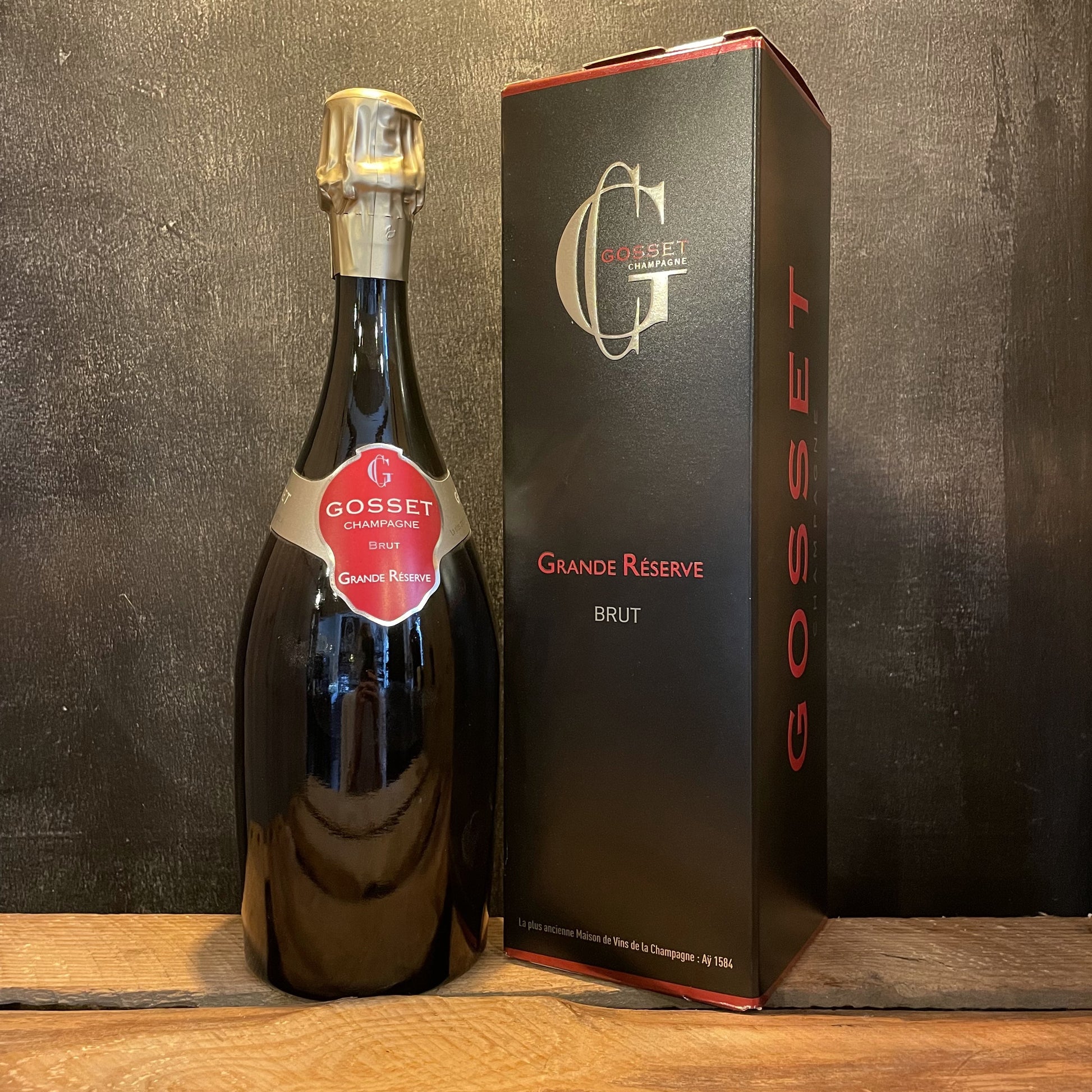 CHAMPAGNE - GOSSET - GRANDE RÉSERVE BRUT