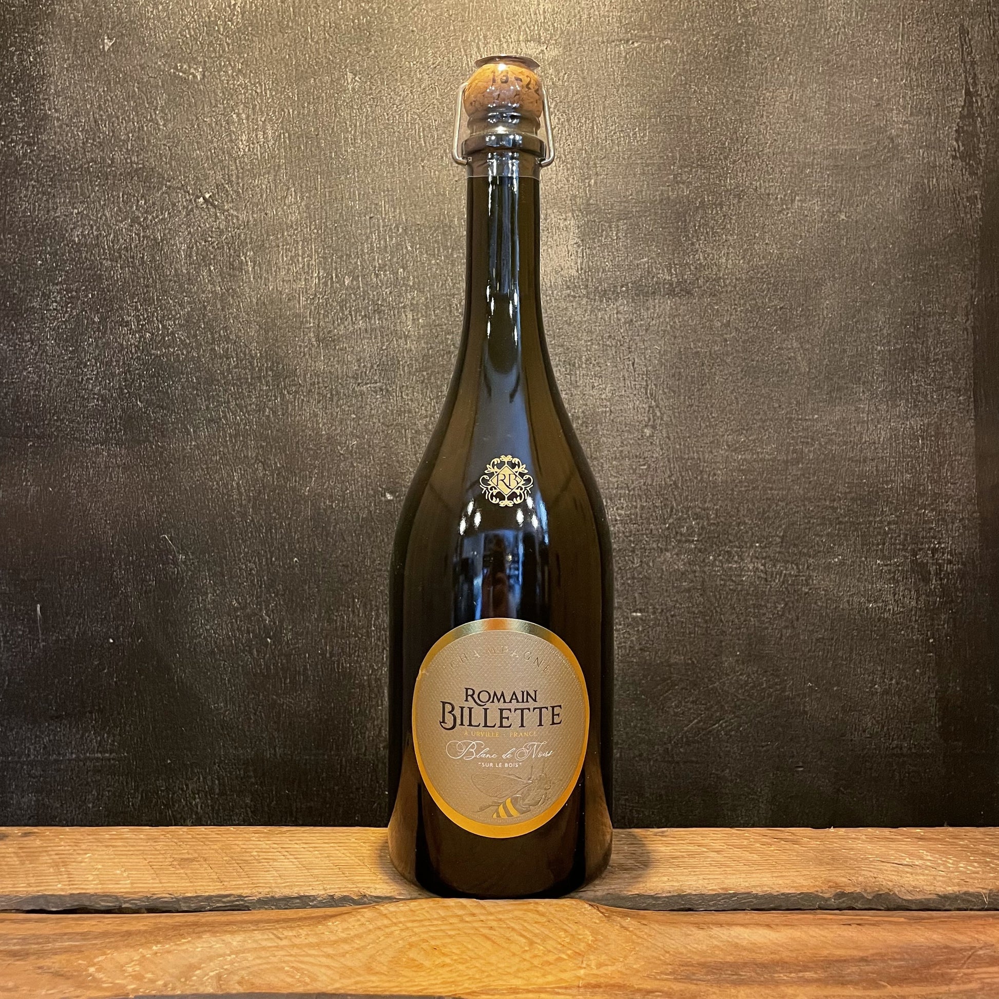 CHAMPAGNE - ROMAIN BILLETTE - BLANC DE NOIRS "SUR LE BOIS"