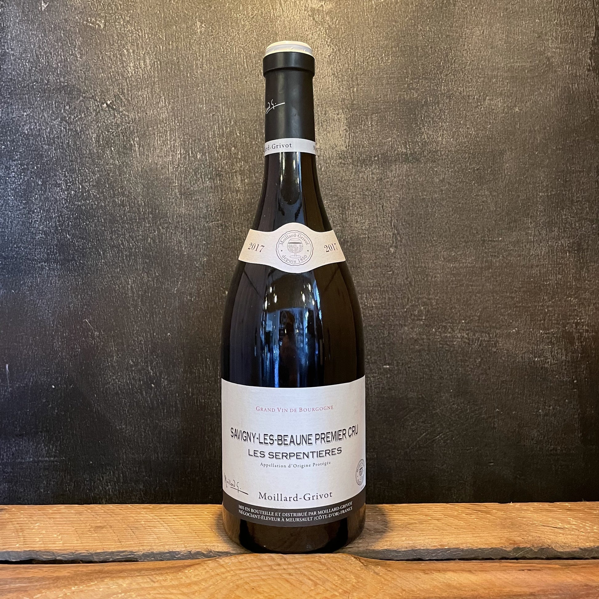 BOURGOGNE ROUGE - MOILLARD-GRIVOT - SAVIGNY LES BEAUNES PREMIER CRU - LES SERPENTIERES - 2017
