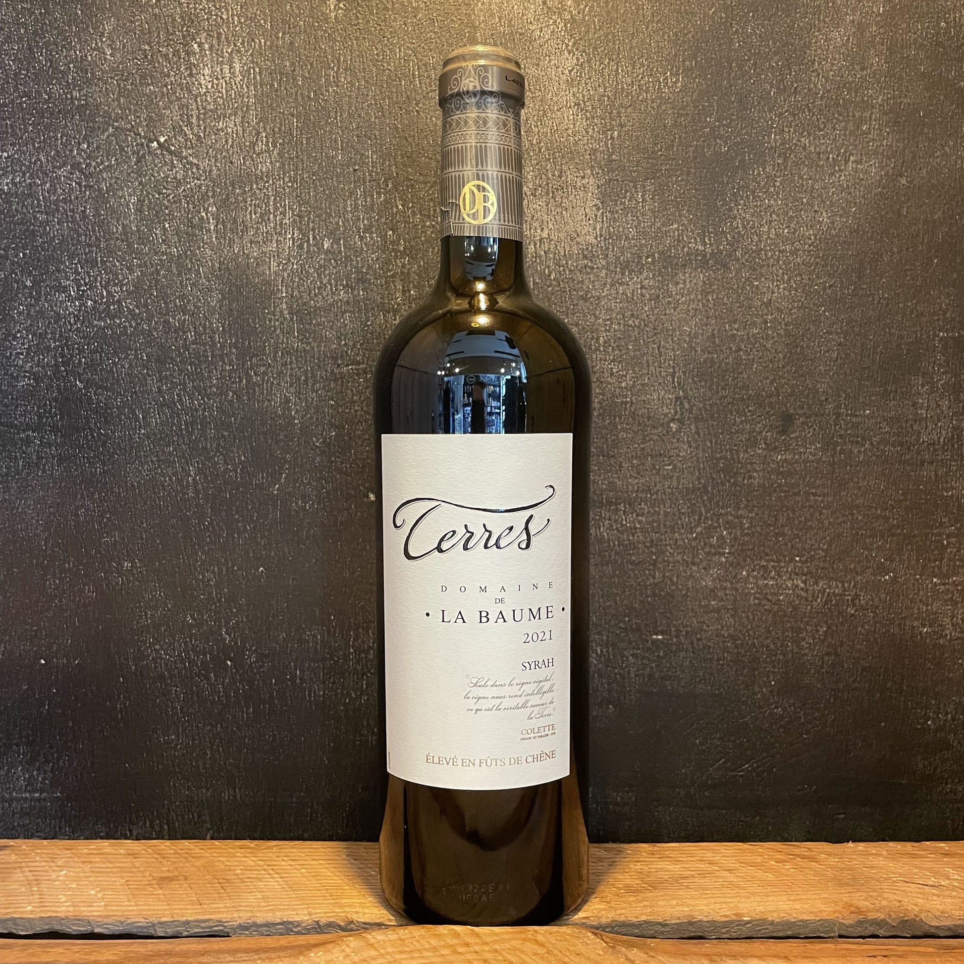 LANGUEDOC - DOMAINE DE LA BAUME - SYRAH - 2021